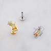 DRINK CZ CRYSTAL THREADLESS (PUSH IN) 316L SURGICAL STEEL LABRET SET